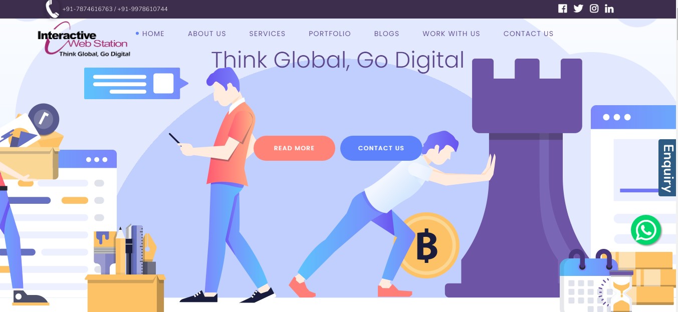 Interactive Webstation