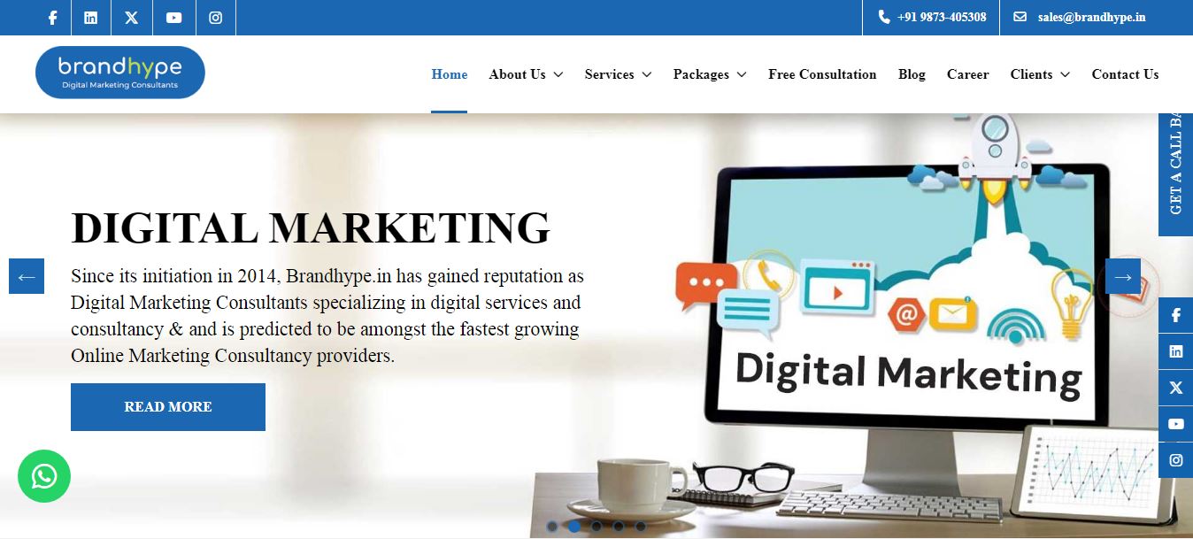 Brandhype.in - Digital Marketing, SEO, Social Media, PPC Agency in Gurgaon 