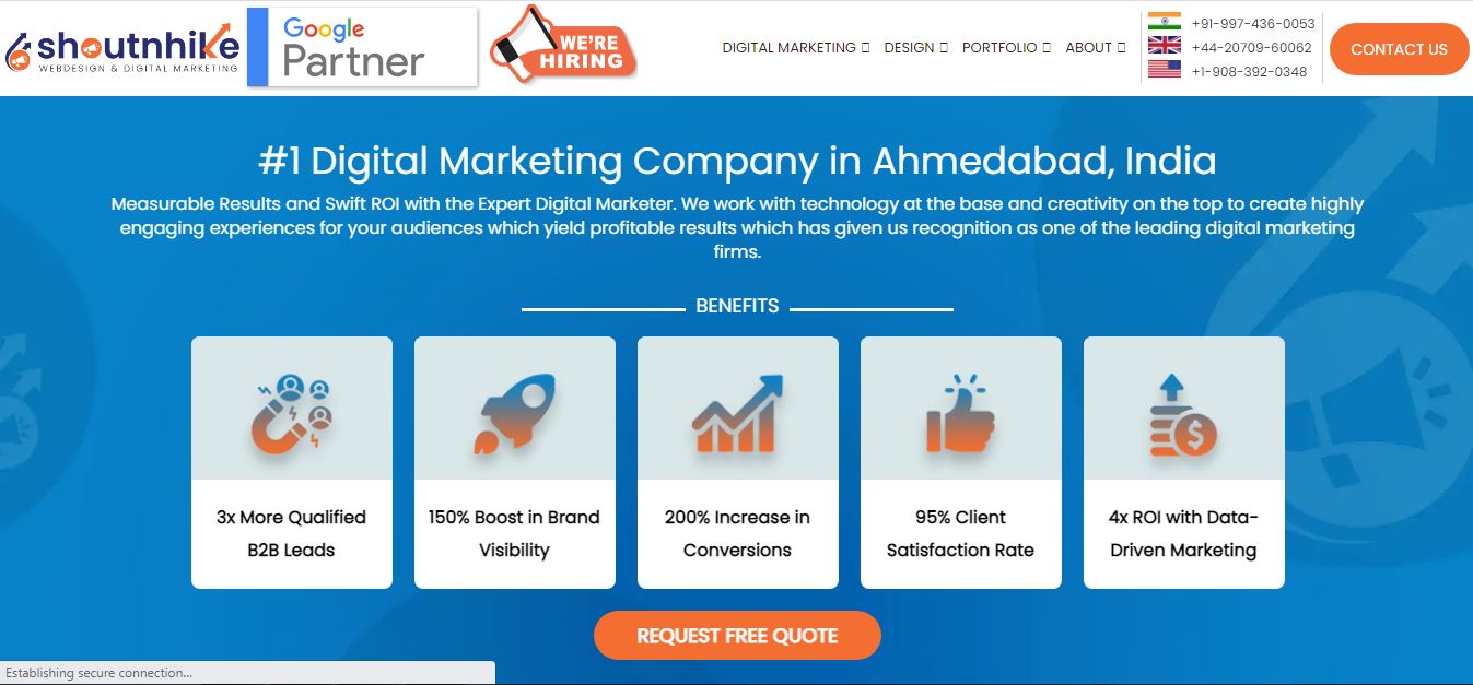 ShoutnHike - SEO, Digital Marketing Company in Ahmedabad, India