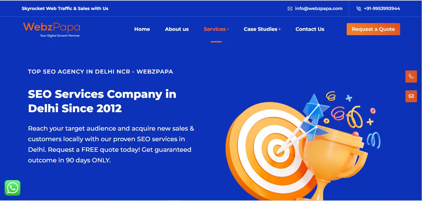WebzPapa - SEO Company in Delhi I SEO Services Agency in Delhi 