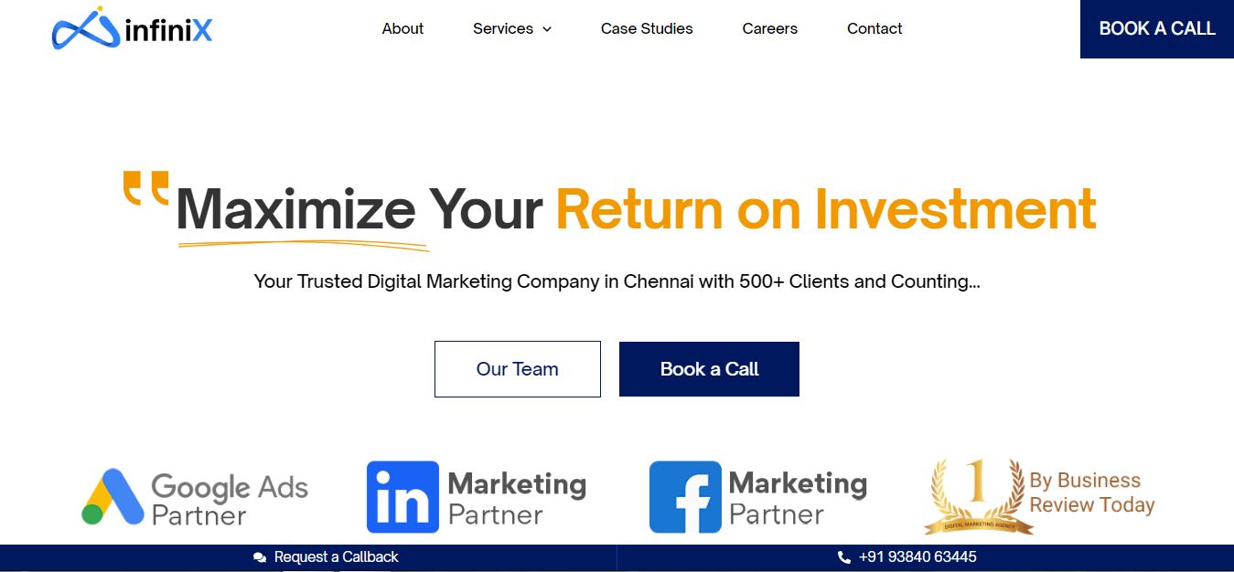 infiniX360 - India's Leading Digital Marketing Company in Chennai