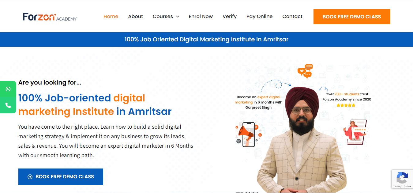 Forzon Academy - A Digital Marketing Institute 