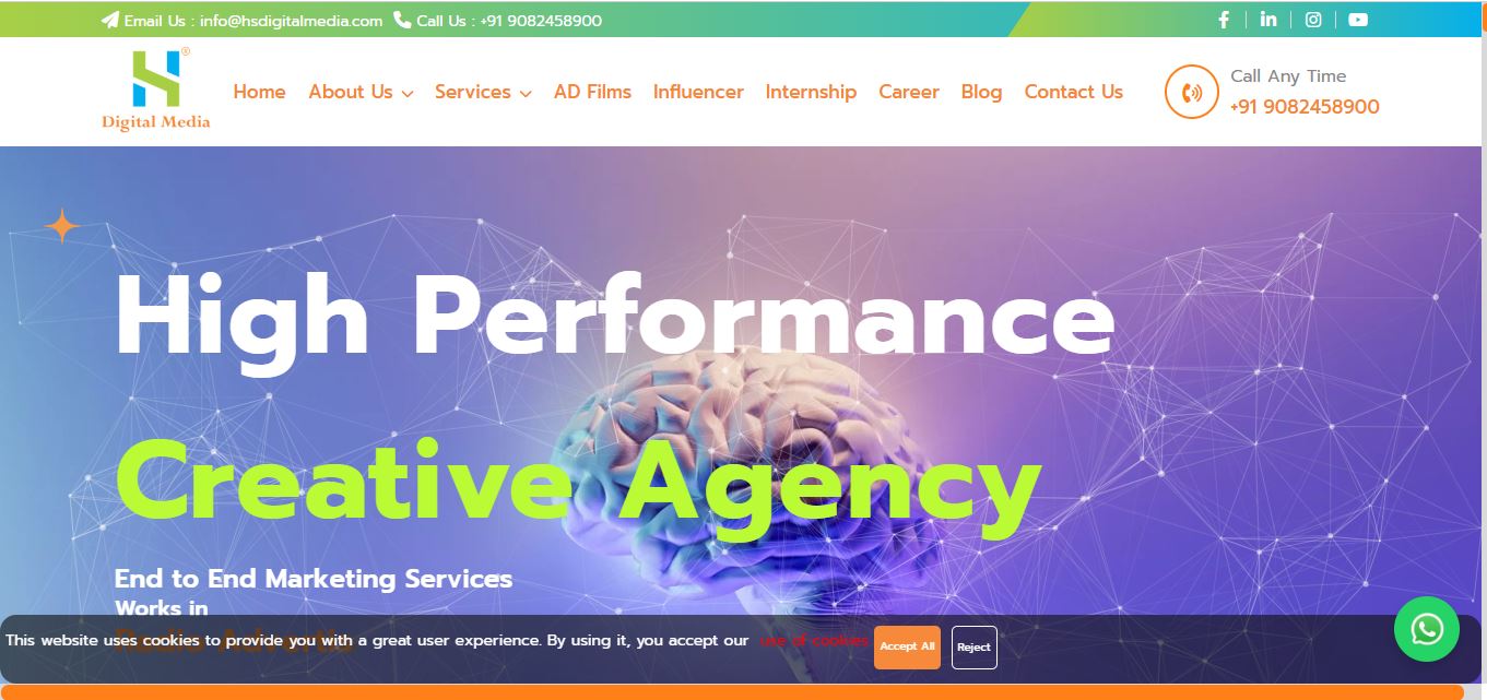 HS Digital Media - Digital Marketing Agency in Jamshedpur 