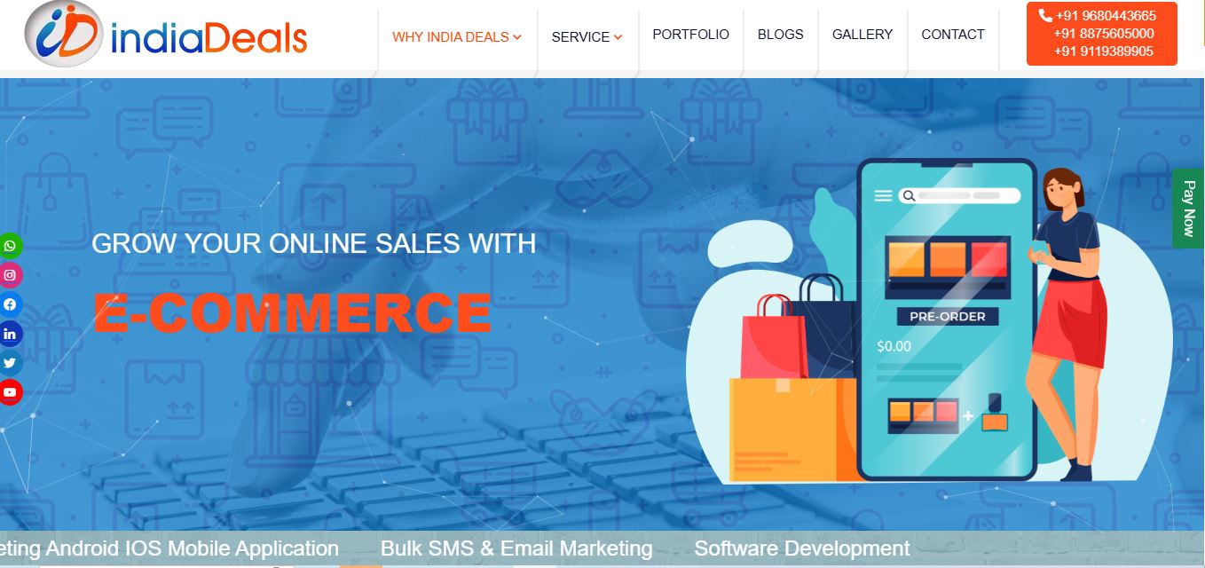India Deals Digital Media - Best Digital Marketing Company in Jaipur, Meta Ads Expert, Website & Software Development, SEO 