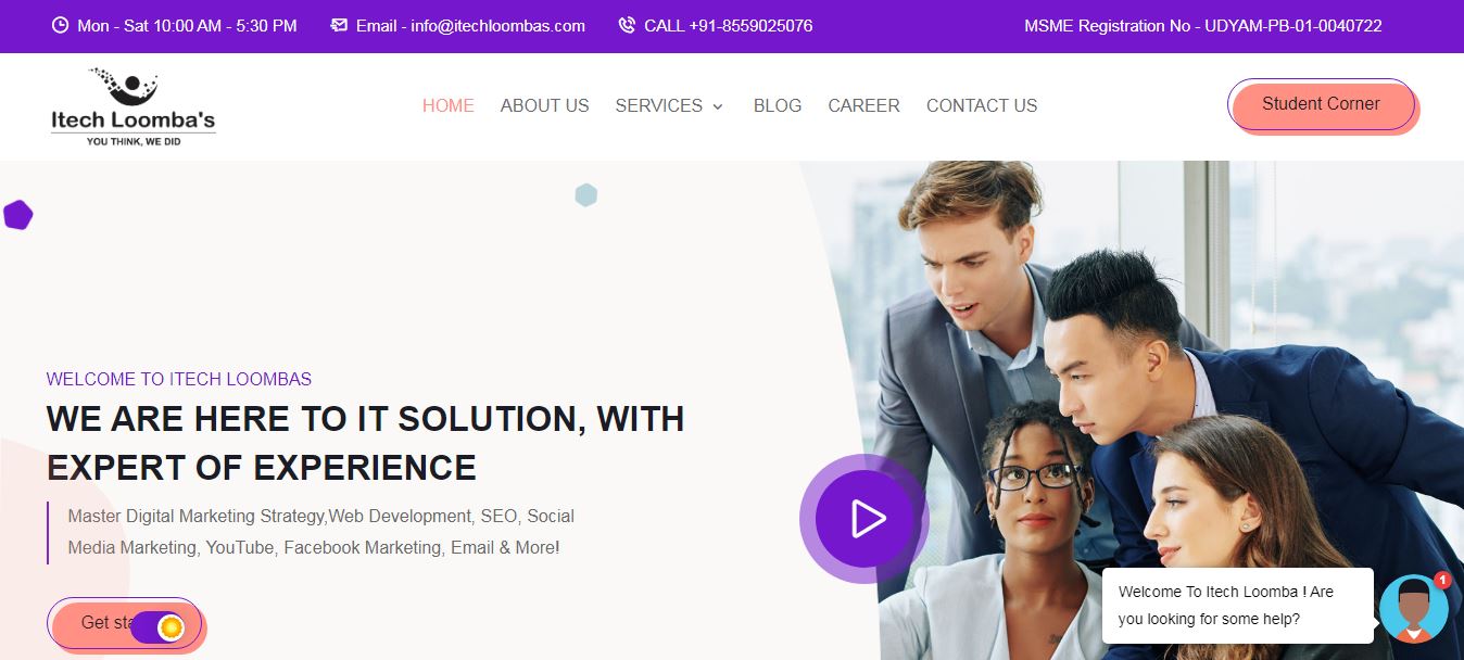 Itech Loomba's | Digital Marketing Agency & Academy Amritsar 