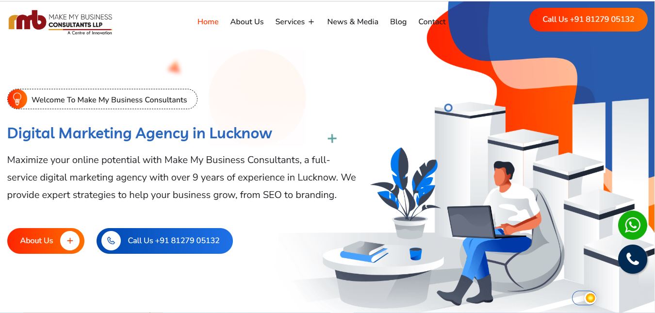 Make My Business Consultants (mmb)- SEO | Digital Marketing | Real Estate CRM | Website Development | IT Company in Lucknow 
