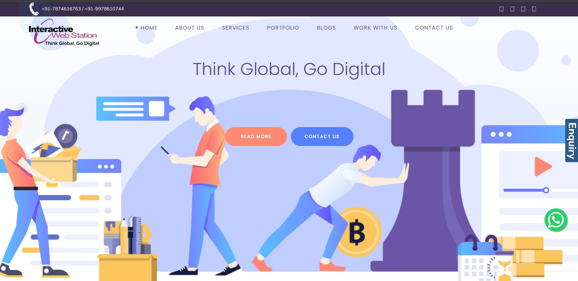 Interactive Webstation