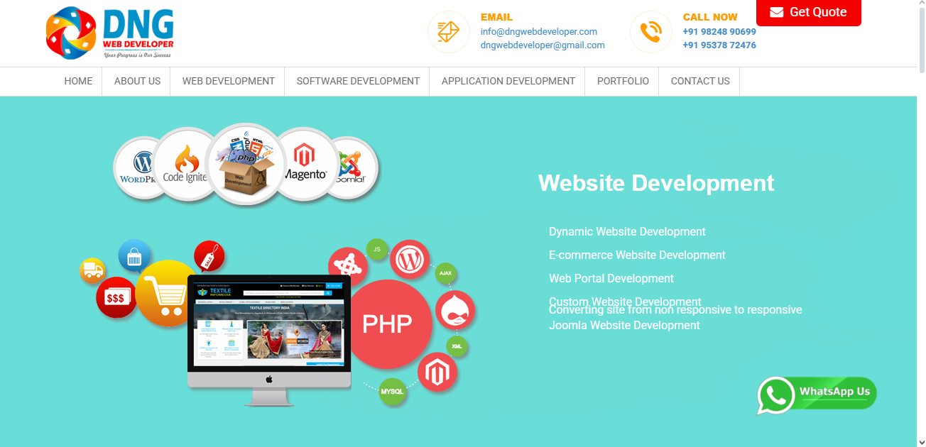 DNG WEB DEVELOPER