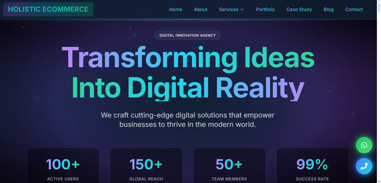 Holistic Ecommerce Website Design And Development Agency - Prayagraj