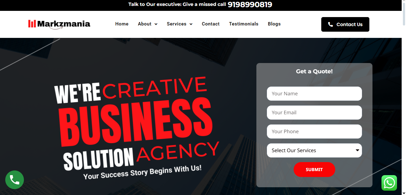 Markzmania Digital Marketing Agency