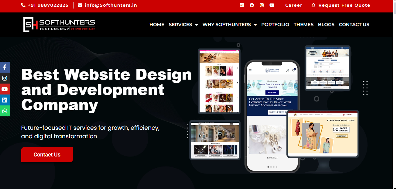 Softhunters - Web Design And Development