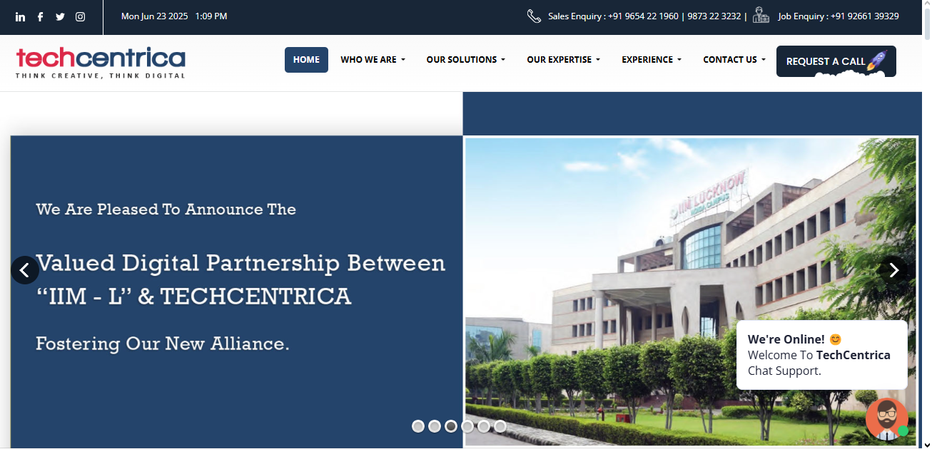 TECHCENTRICA : Website Design & Web Development Company in Noida