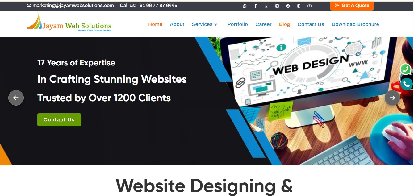 Jayam Web Solutions Pvt Ltd