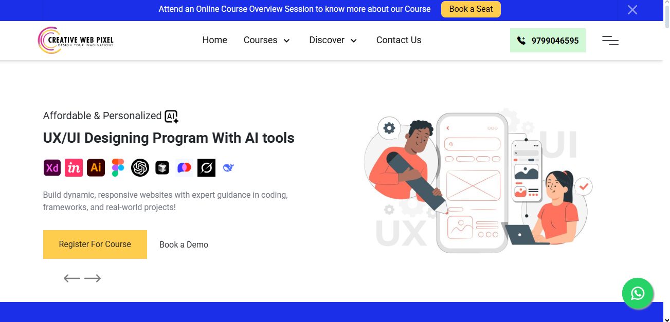 Creative Web Pixel