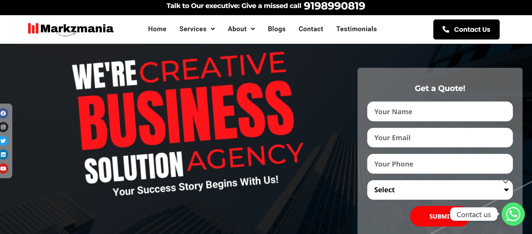 Markzmania Digital Marketing Agency