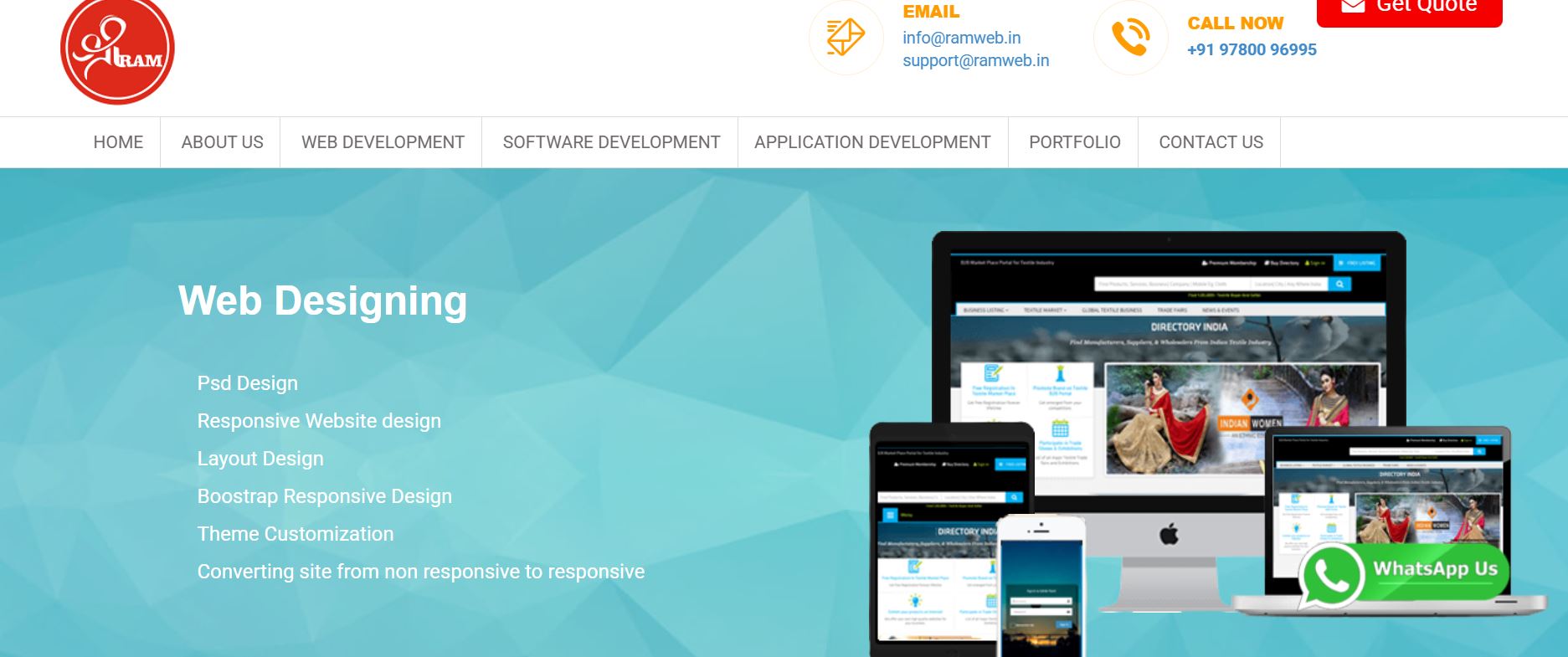 RAM WEB SOLUTION