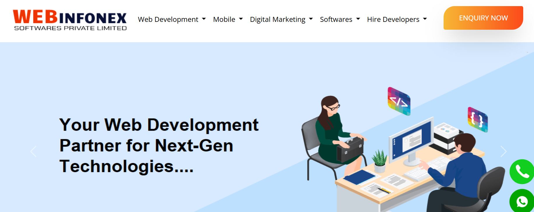 Webinfonex Softwares Pvt Ltd