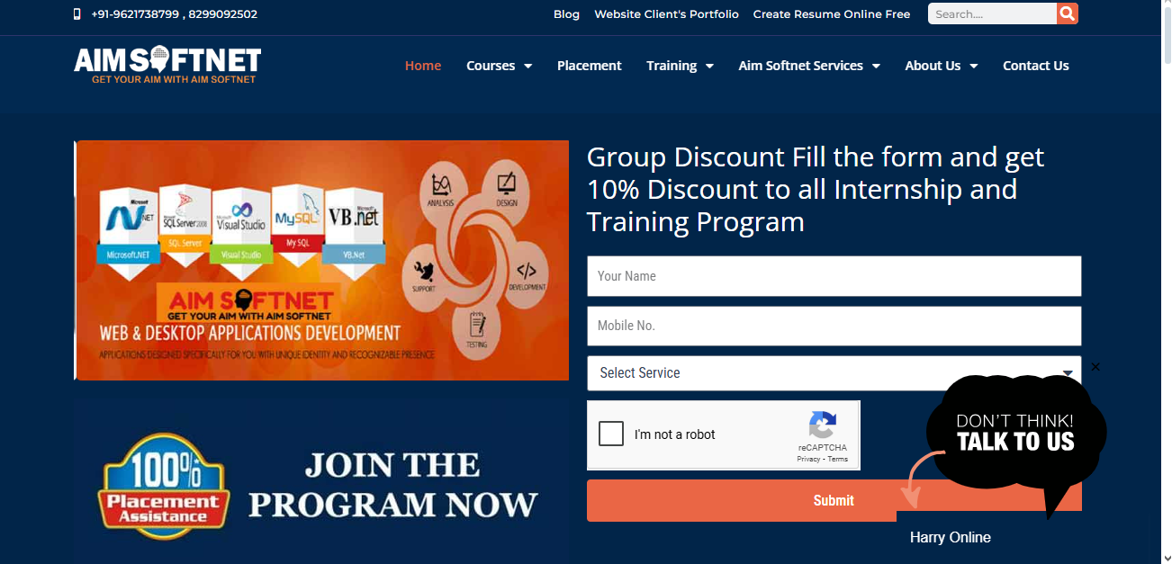 Aimsoftnet Website Development Company