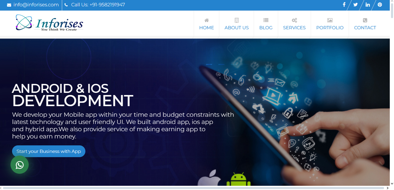 Inforises Technologies Best Website Design Company in Faridabad