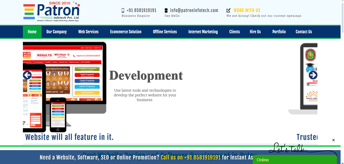 Patron Info Tech Pvt Ltd