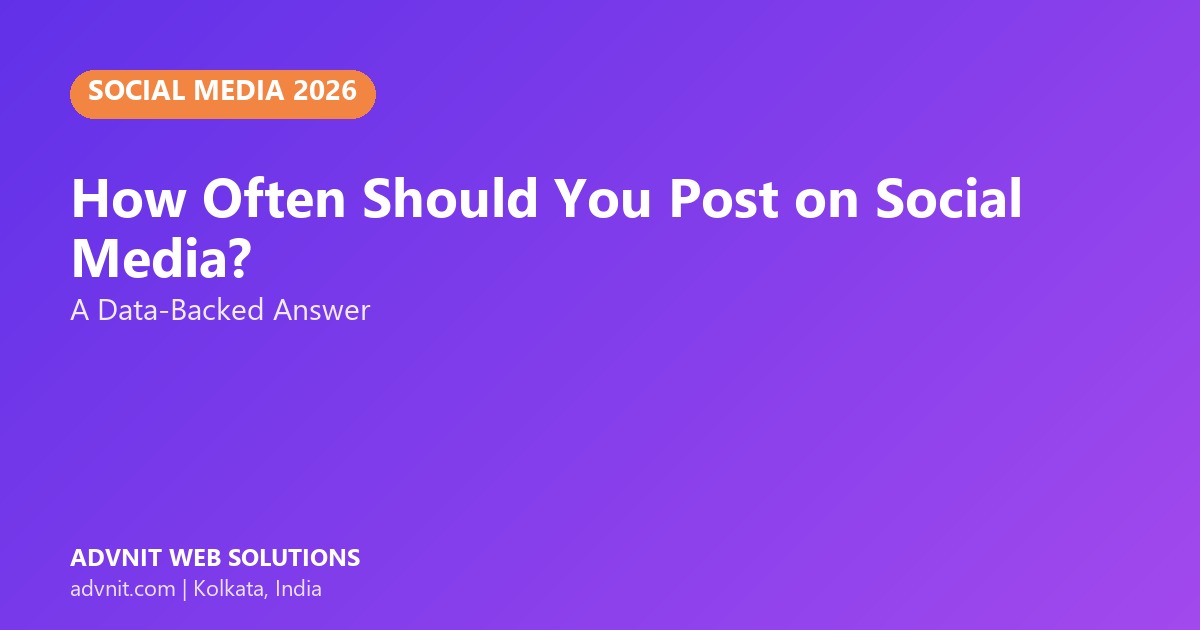 How Often Should a Business Post on Social Media? A Data-Backed Answer