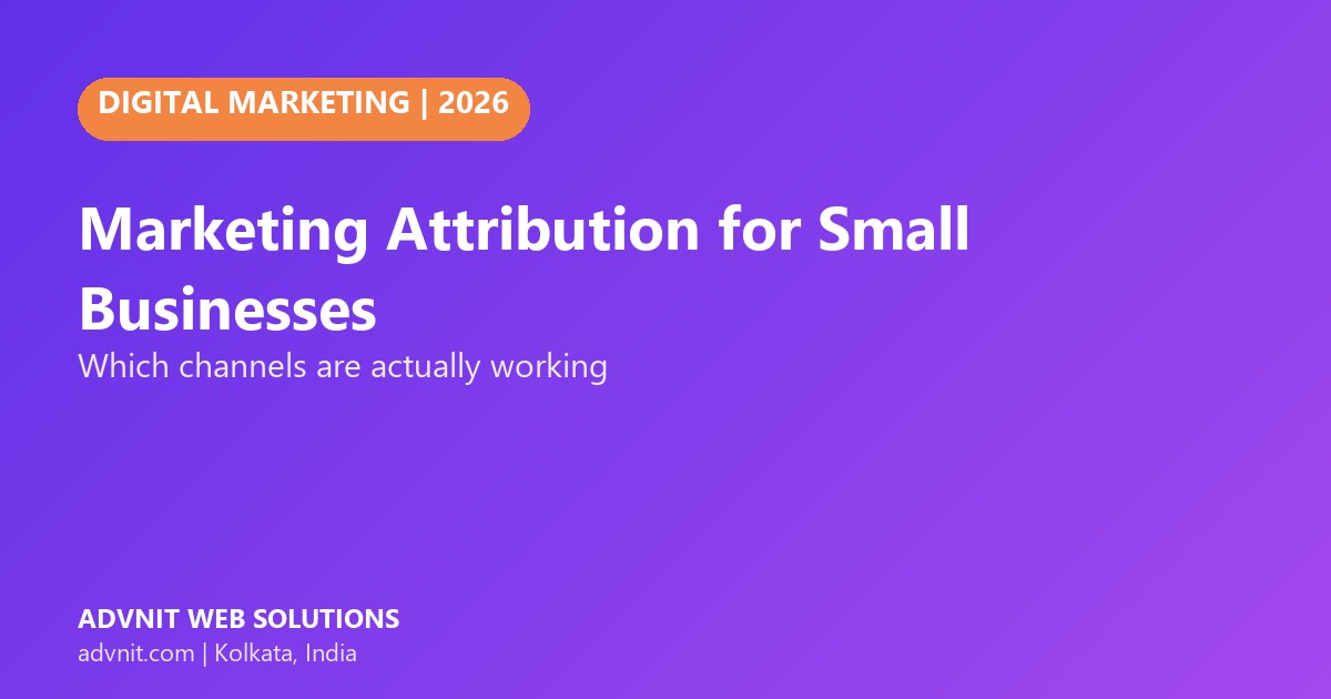 Marketing attribution channels banner