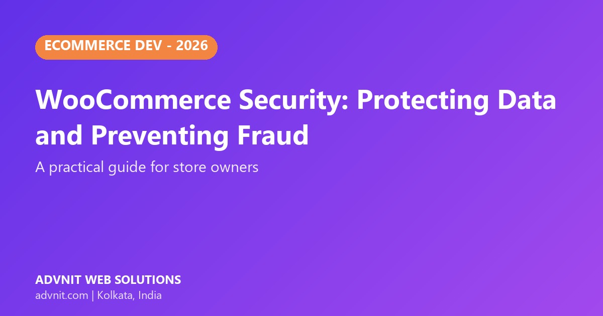 WooCommerce security guide for store owners