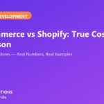 WooCommerce vs Shopify cost comparison India - Advnit Web Solutions